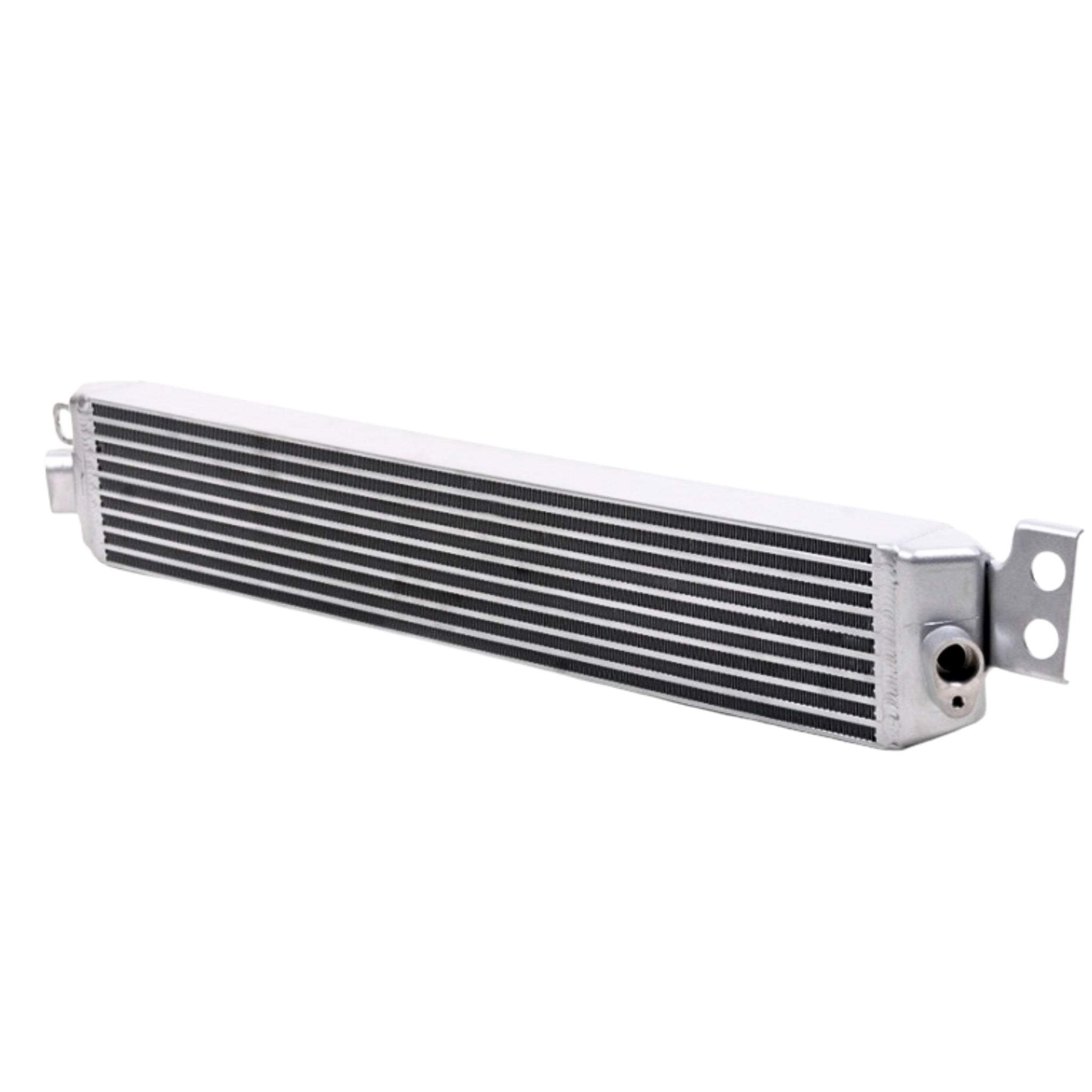 BMW csf race spec oil cooler front view of fins