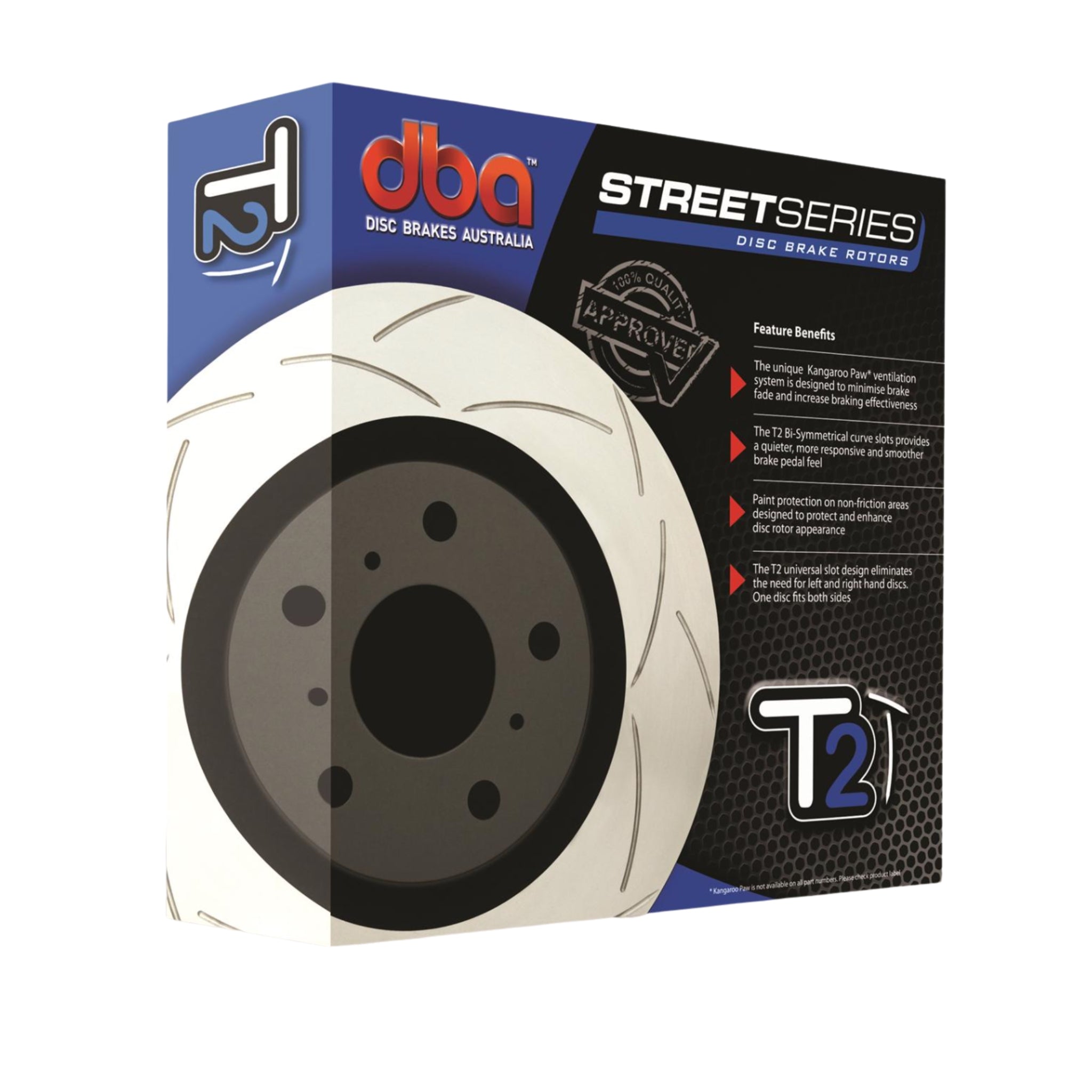 DBA Street Series rear slotted rotor for Nissan 300ZX – improved cooling and consistent brake response