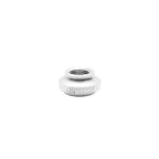 Metallic washer with '411 Works' branding on a white background