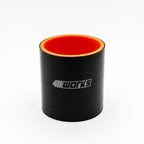Black silicone hose with orange interior on a white background, featuring the '411 Works' logo.