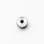 Metallic weld bungs with 'M6x1.0' marking on a white background