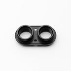 Black bulkhead on a white background