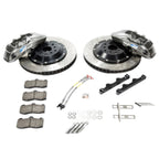 GTR Alcon Collection of brake components including rotors, calipers, pads, and hardware on a white background.