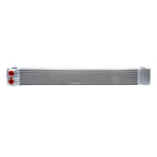 BMW csf race spec dual pass oil cooler front view