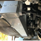 BMW csf race spec dual pass oil cooler installed under car
