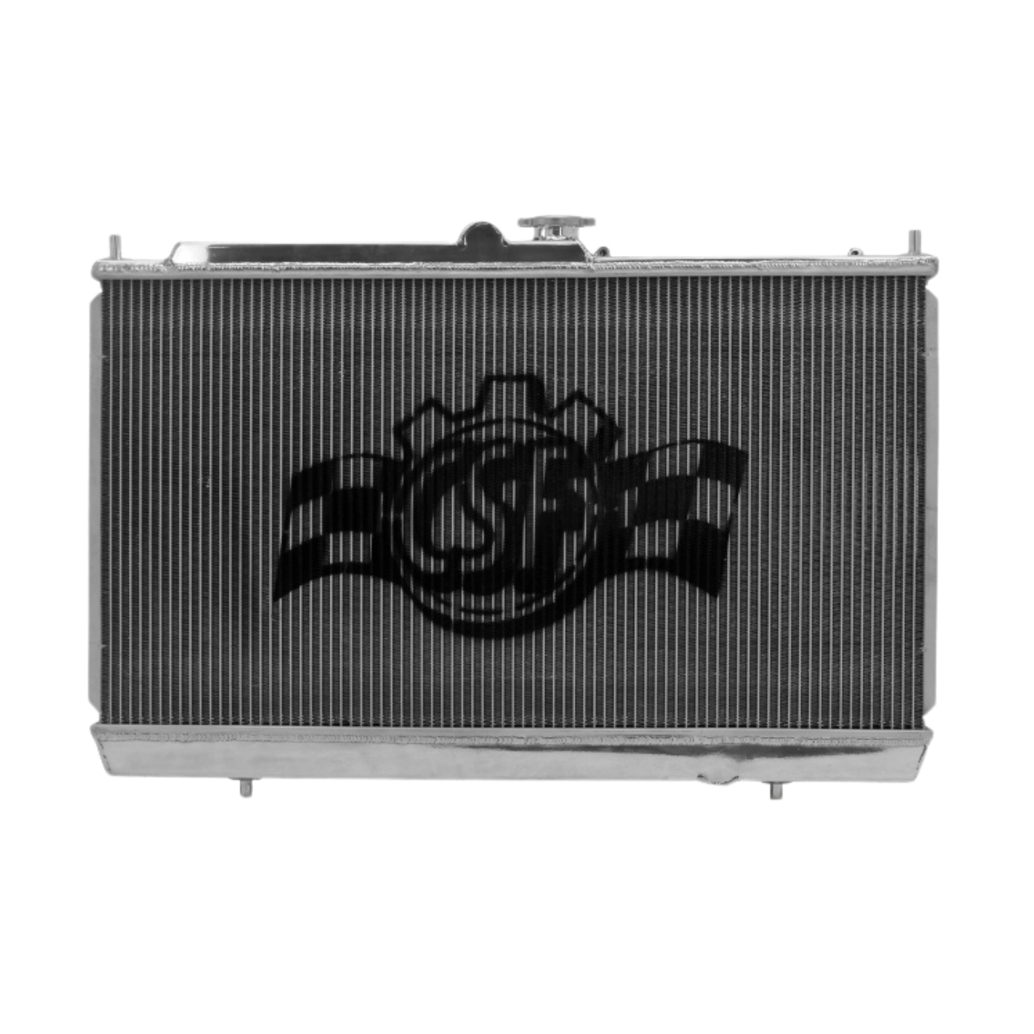 Radiator with a CSF brand logo on a white background
