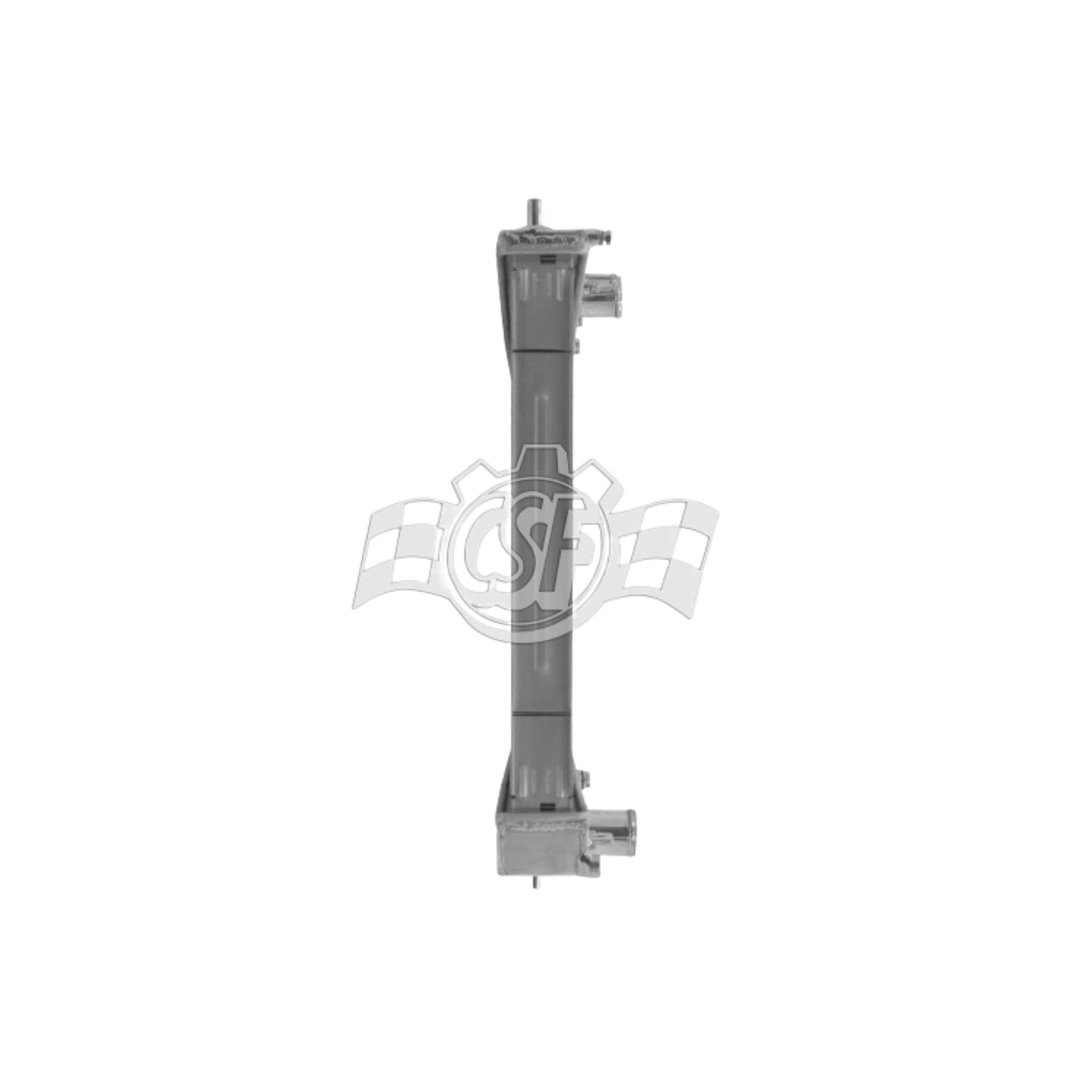 Metallic valve or fitting on a white background with a CSF logo in the corner.