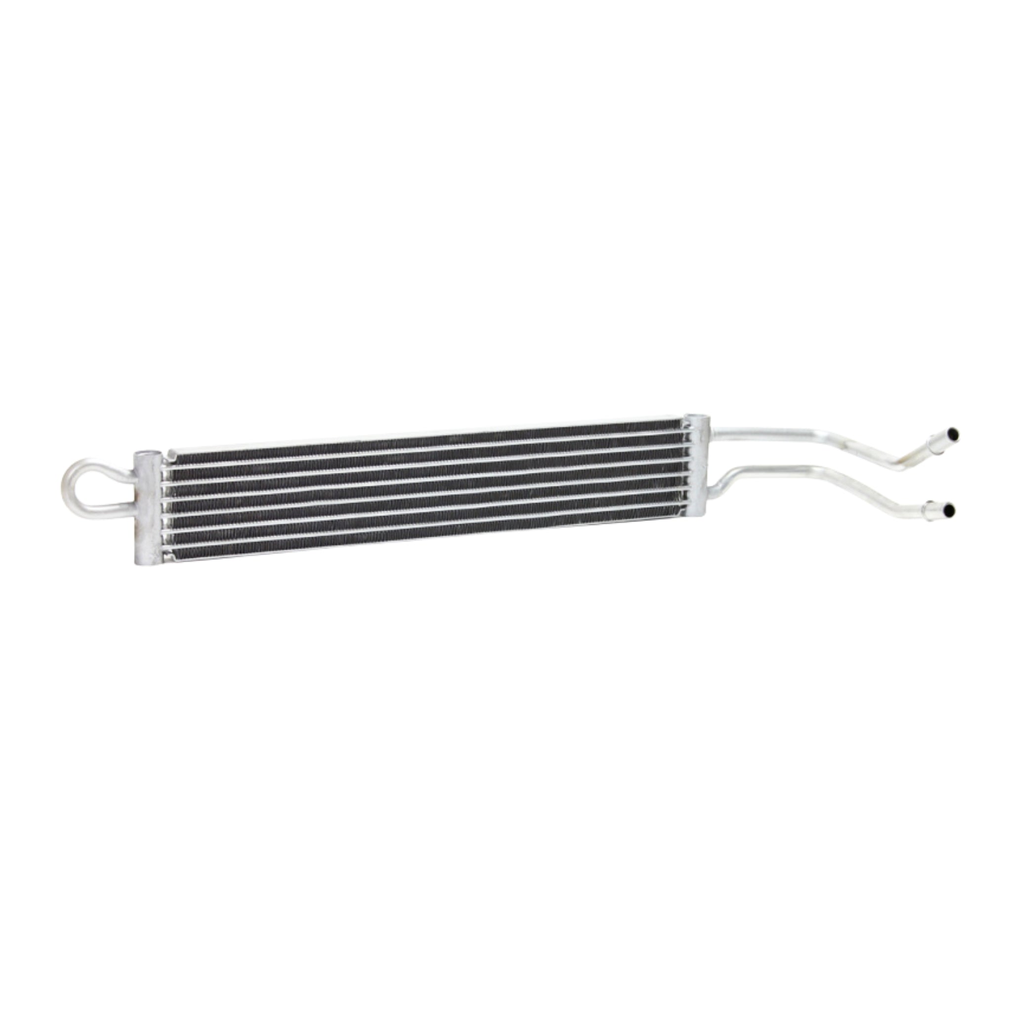 BMW M3 Metal power steering cooler on a white background