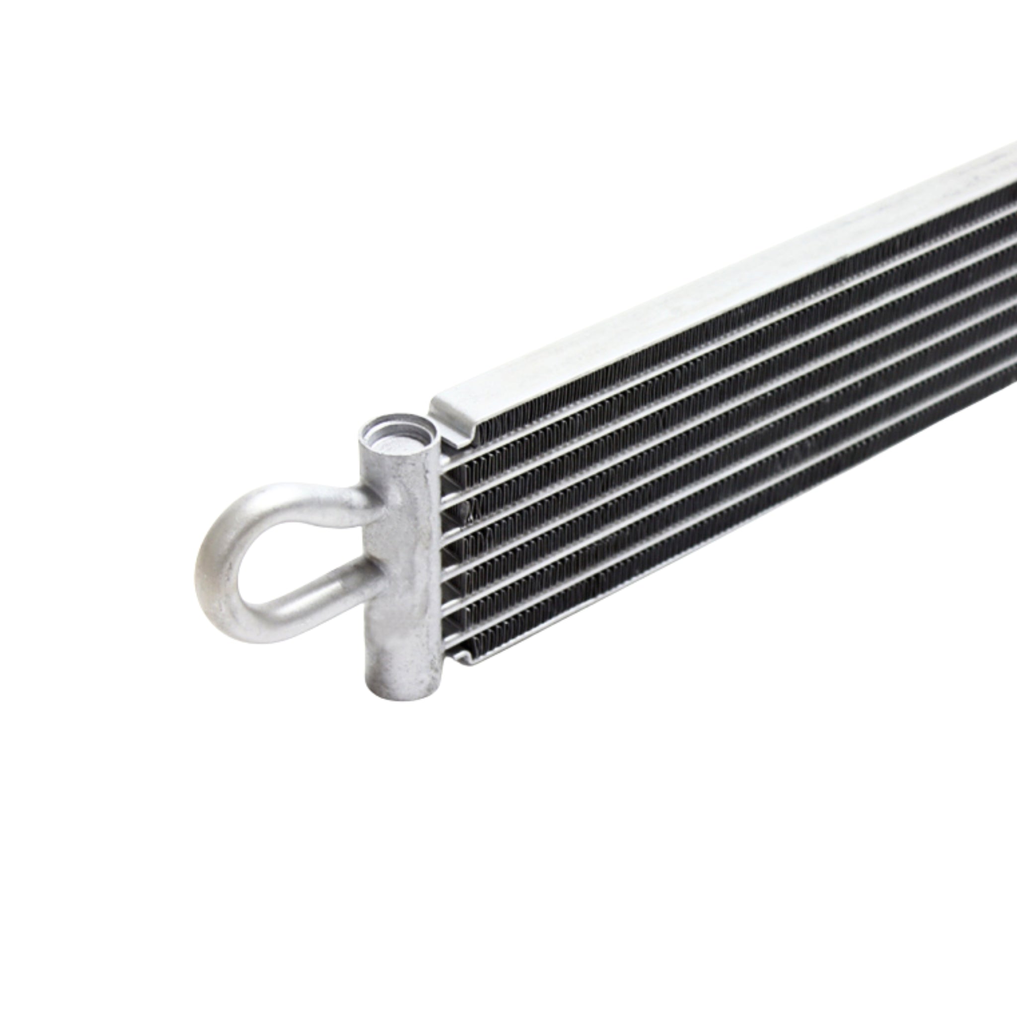 BMW power steering cooler on a white background