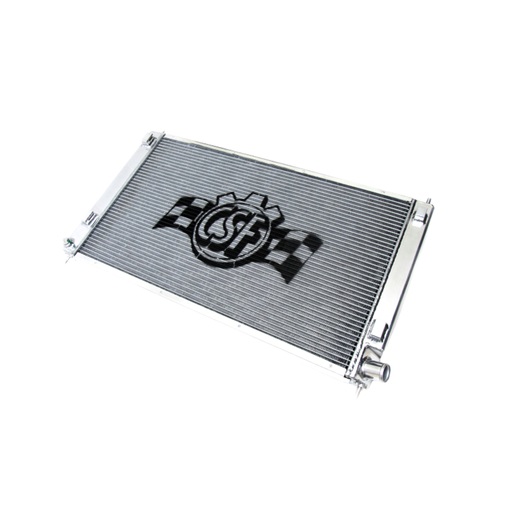 CSF EVO x Radiator with a brand logo on a white background