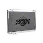 Car radiator with CSF logo on a white background