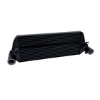Black intercooler on a white background