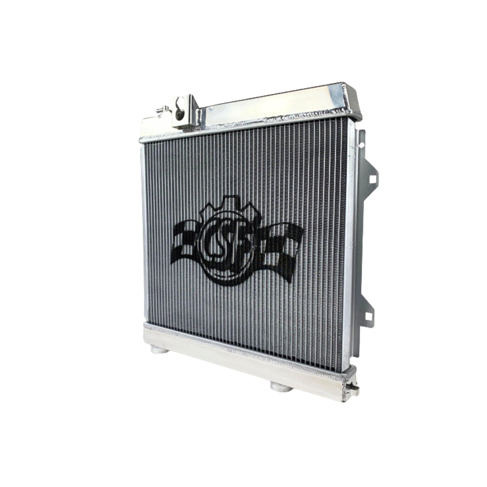 CSF E30 BMW Radiator with a brand logo on a white background