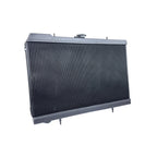 Car radiator on a white background