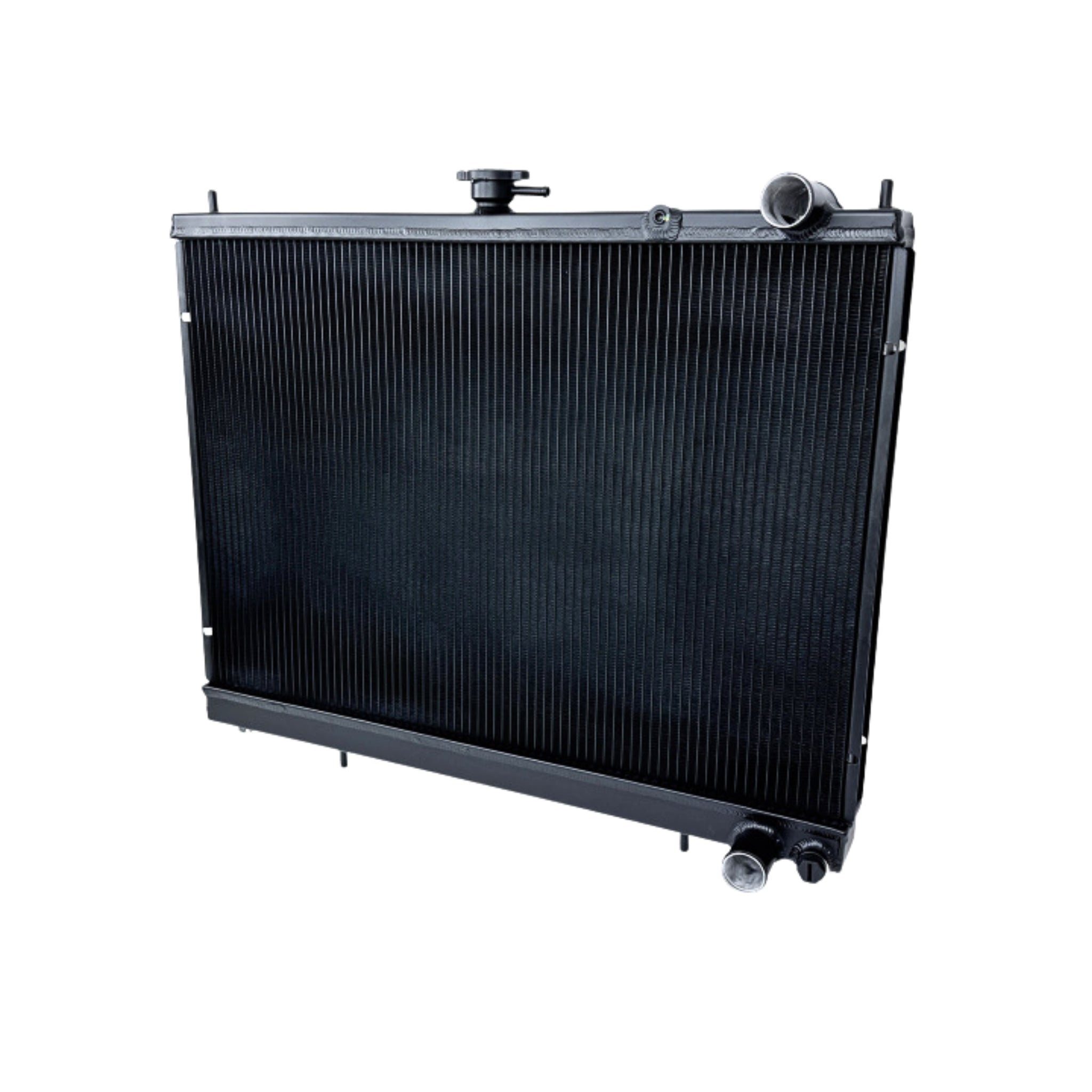 GTR R24 Black radiator on a white background