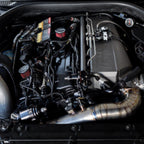Raw billet aluminum CSF Gen 2 B58 Race X charge air cooler manifold – engineered for maximum airflow on BMW turbo engines
