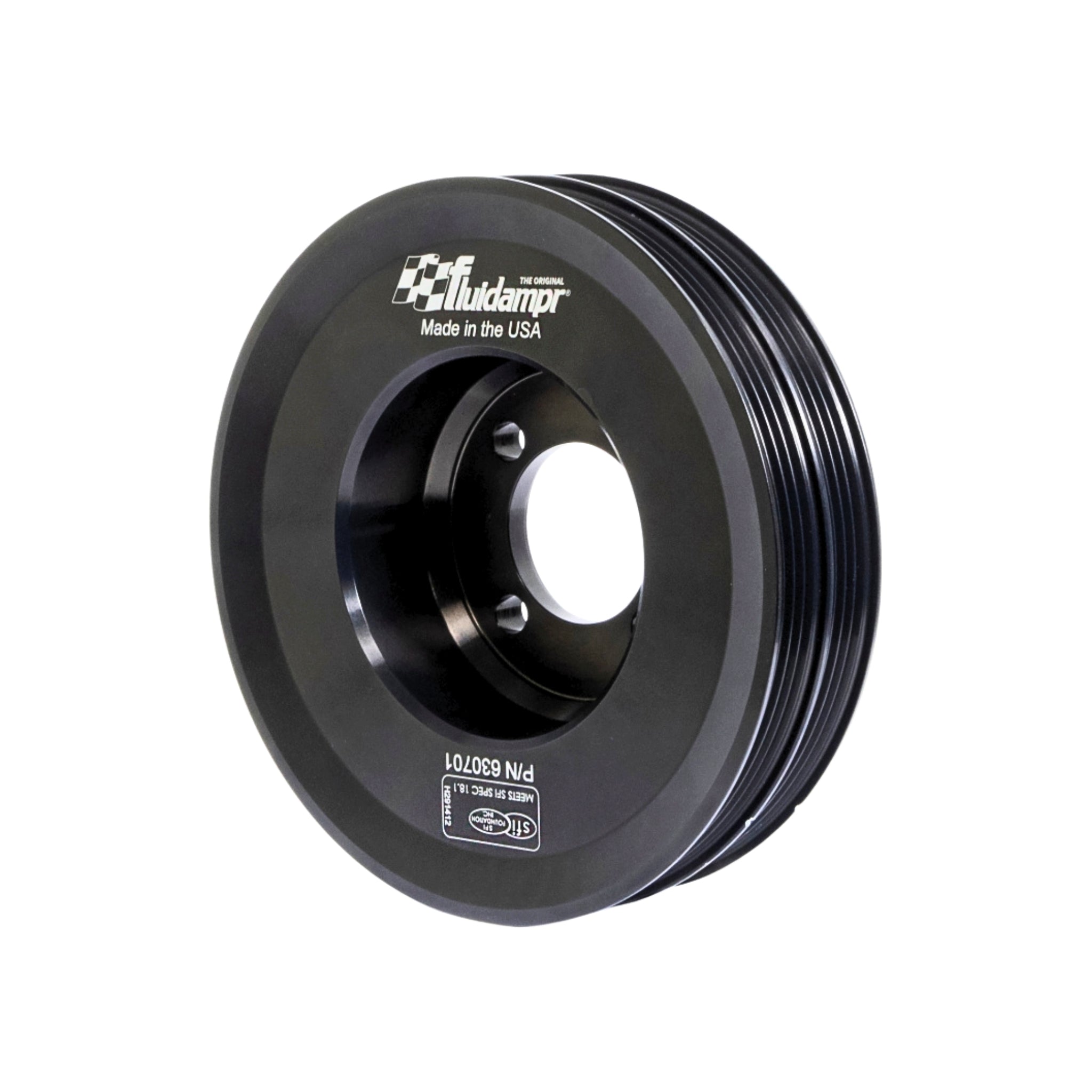 High-performance steel internally balanced Fluidampr damper for Mitsubishi 4G63 – precision balanced for smooth operation
