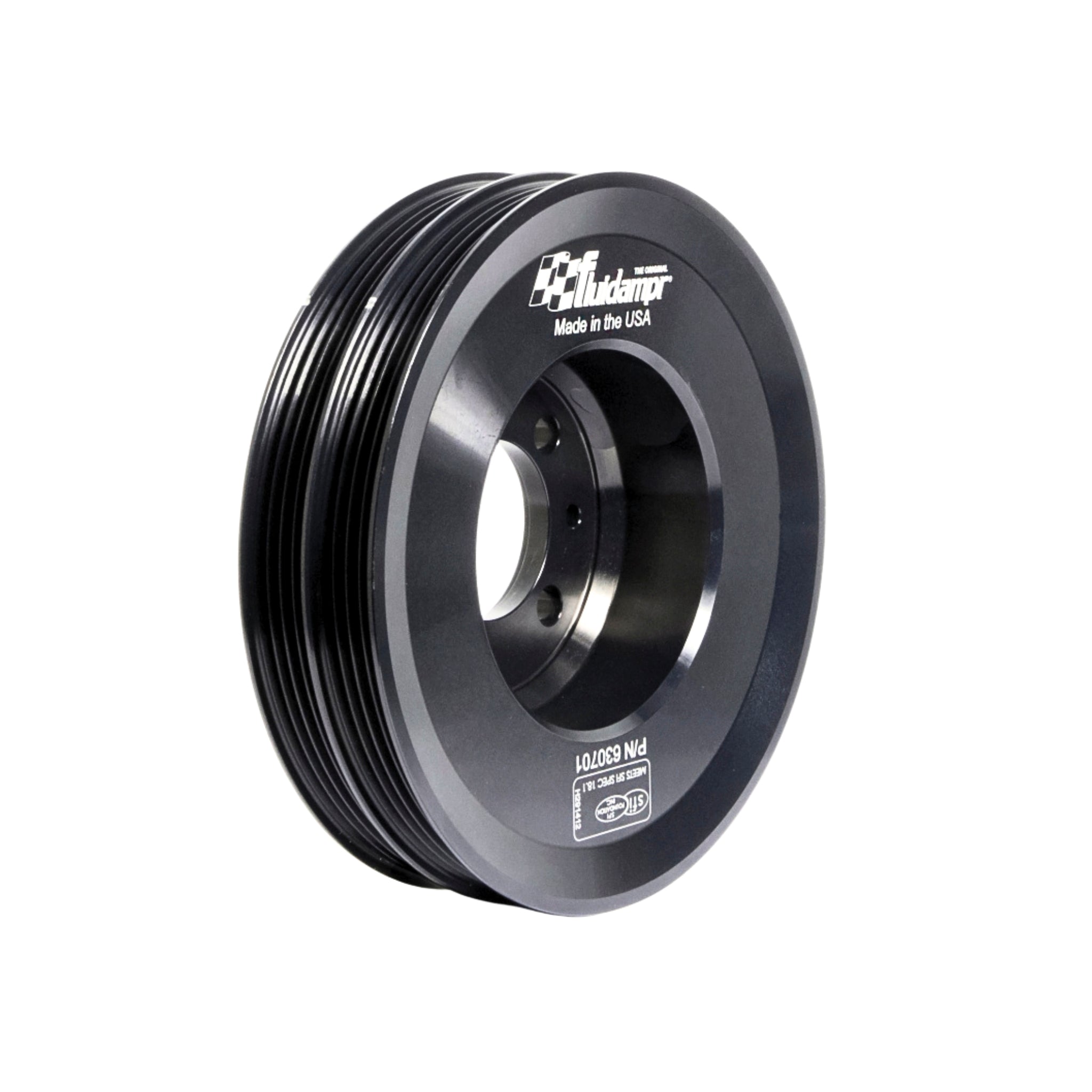 Steel internally balanced Fluidampr damper for Mitsubishi 4G63 turbo engines – aftermarket upgrade for reliability
