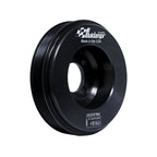 High-performance steel internally balanced Fluidampr damper for Evo 8 and 9 – improves throttle response and crankshaft life
