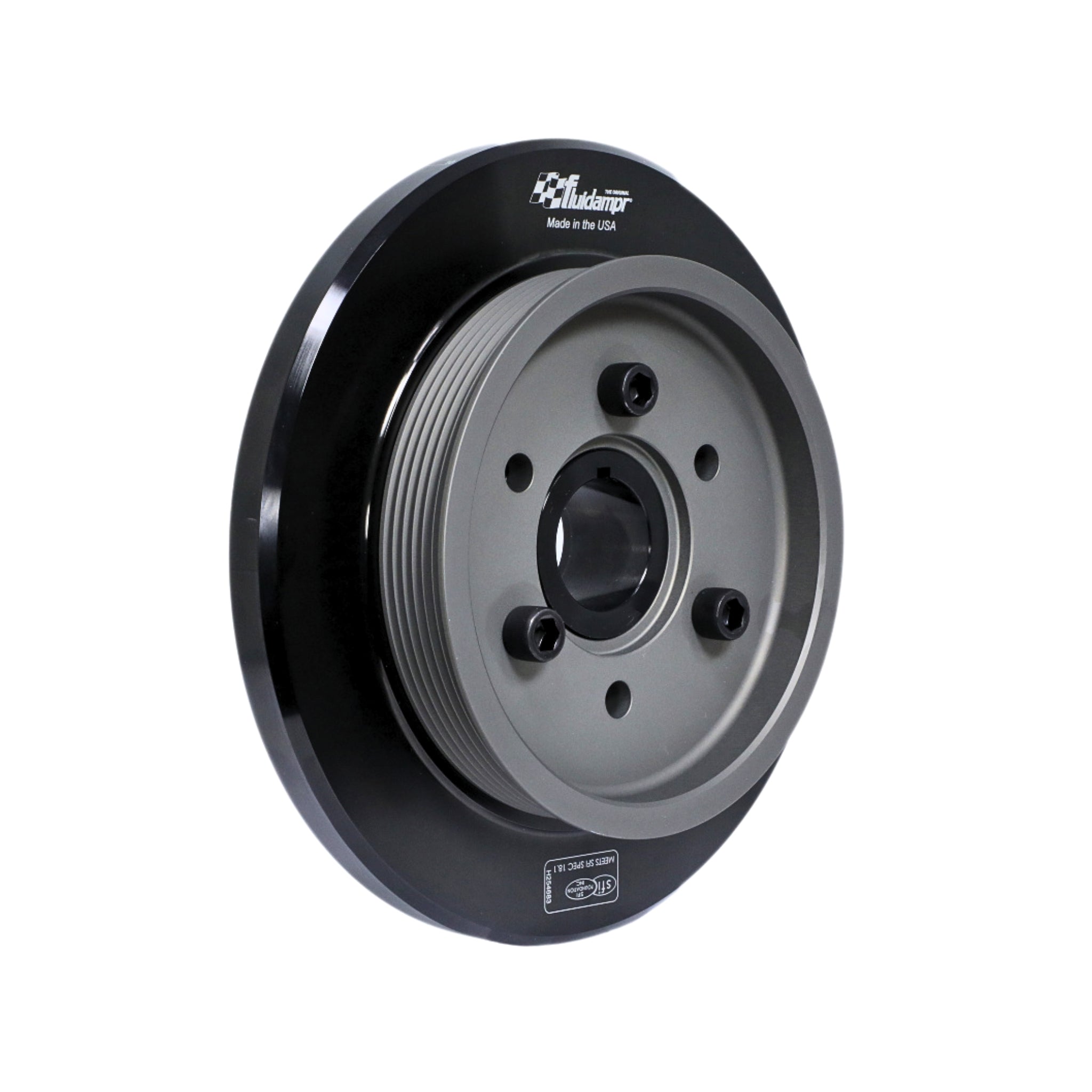 Fluidampr steel internally balanced harmonic damper for Toyota 2JZ inline-6 engine – reduces vibrations and extends engine life
