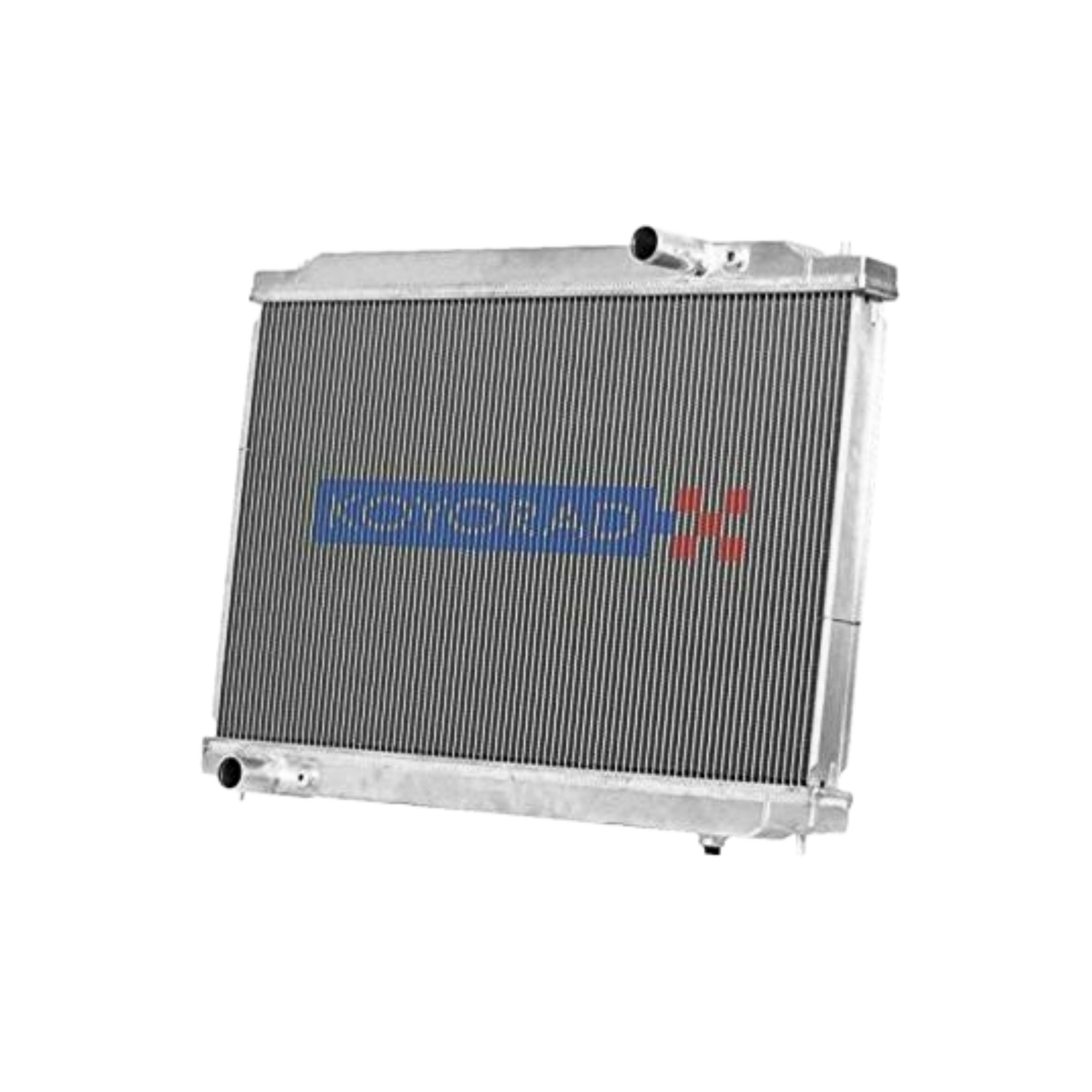 Metallic radiator with KoyoRad branding on a white background