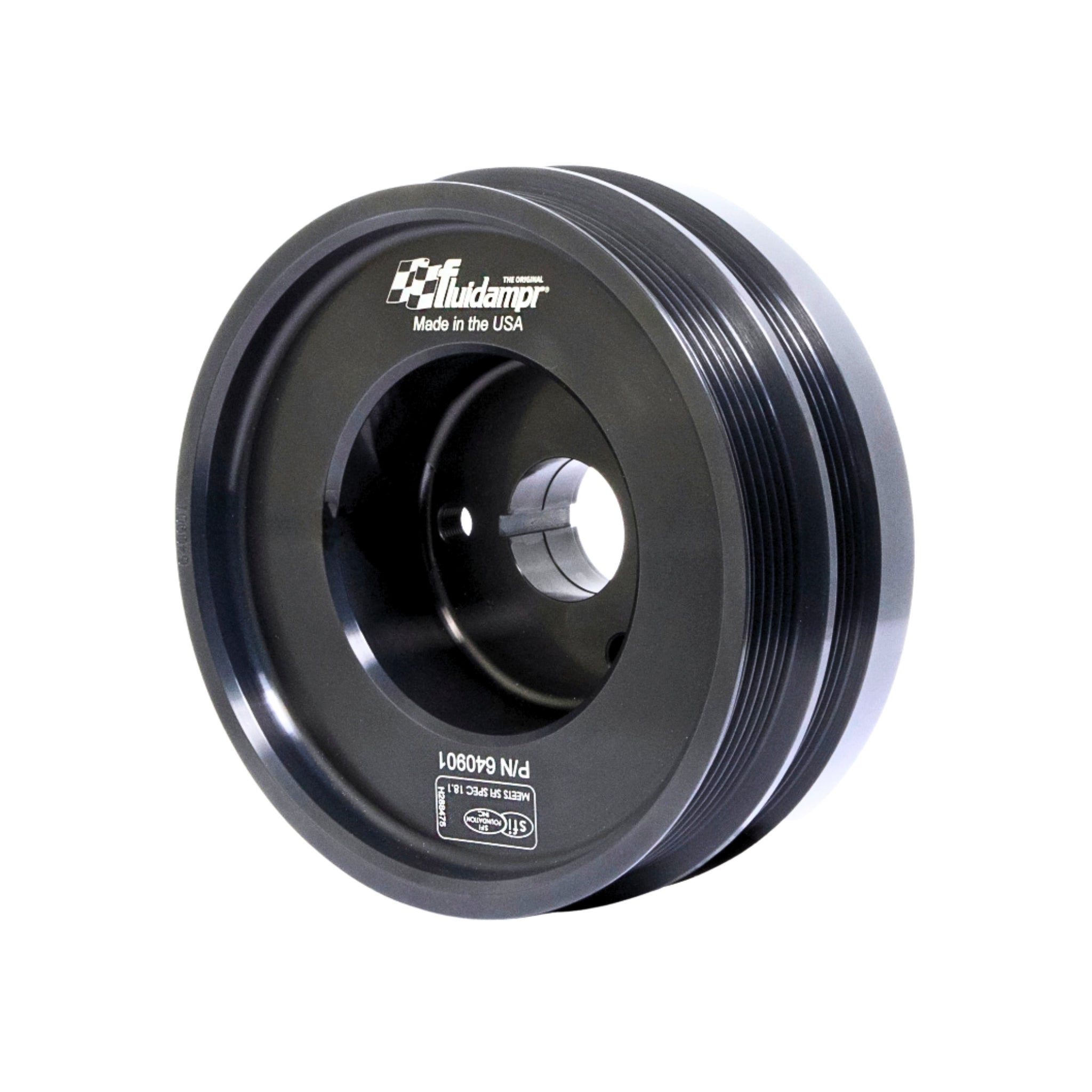 Internally balanced steel damper for Nissan 350Z VQ35DE engine – reduces vibrations and improves reliability
