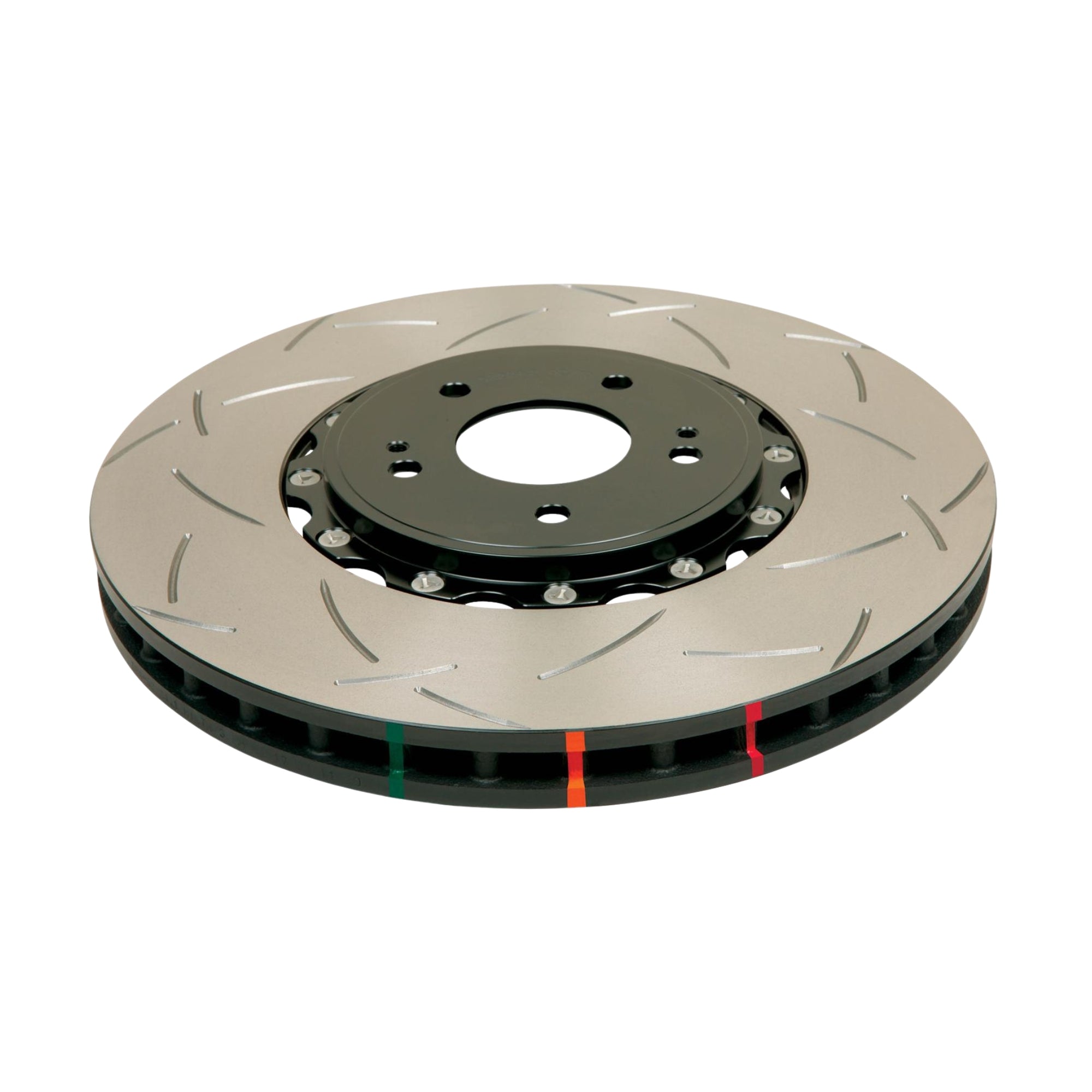 DBA 5000 Series 2-piece front rotors for Nissan 370Z Sport / Infiniti G37 Sport – drilled and slotted
