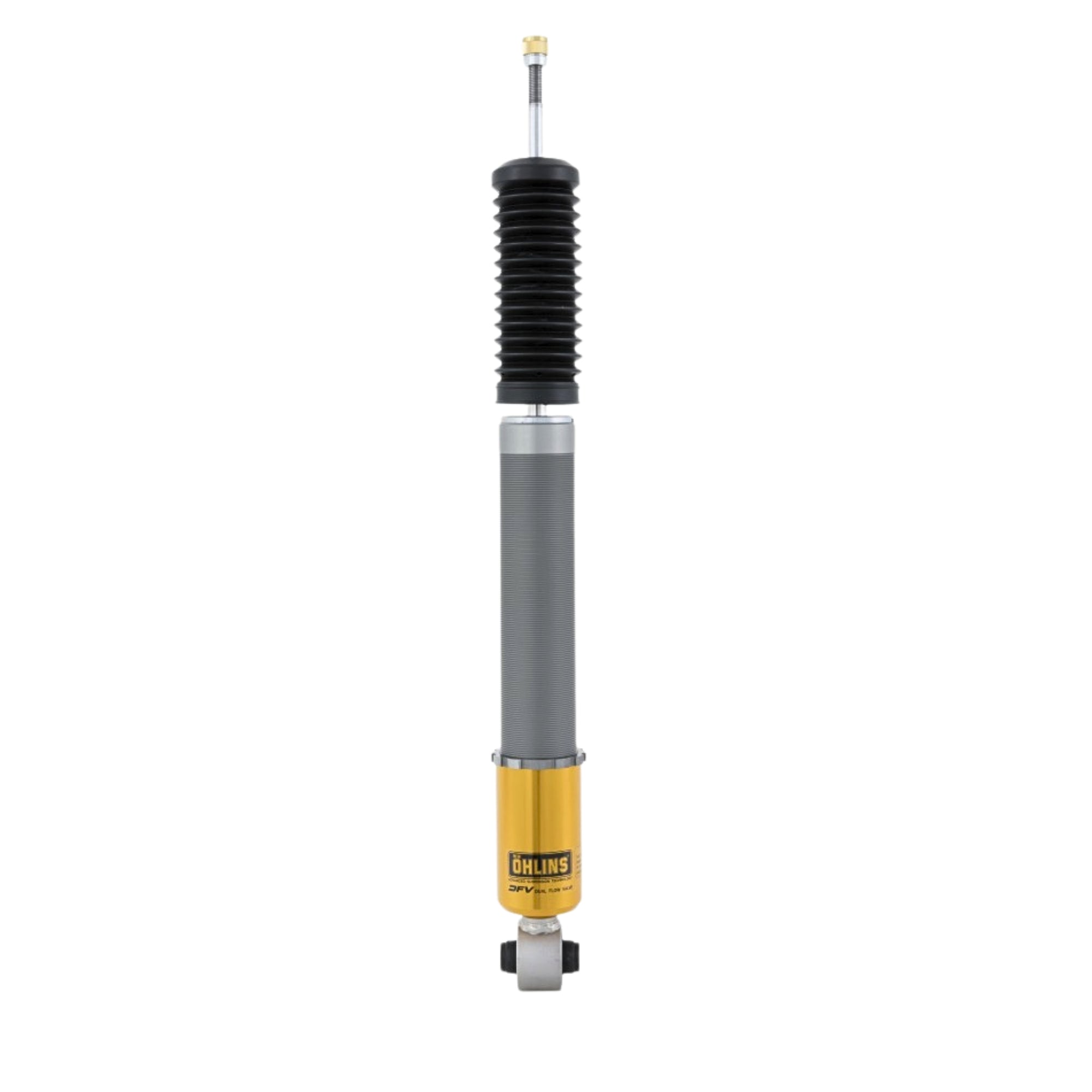 Shock absorber with a visible brand logo on a white background