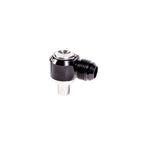 Radium 10AN swivel banjo fitting – 11.8mm press-fit for custom valve cover or fuel system setups