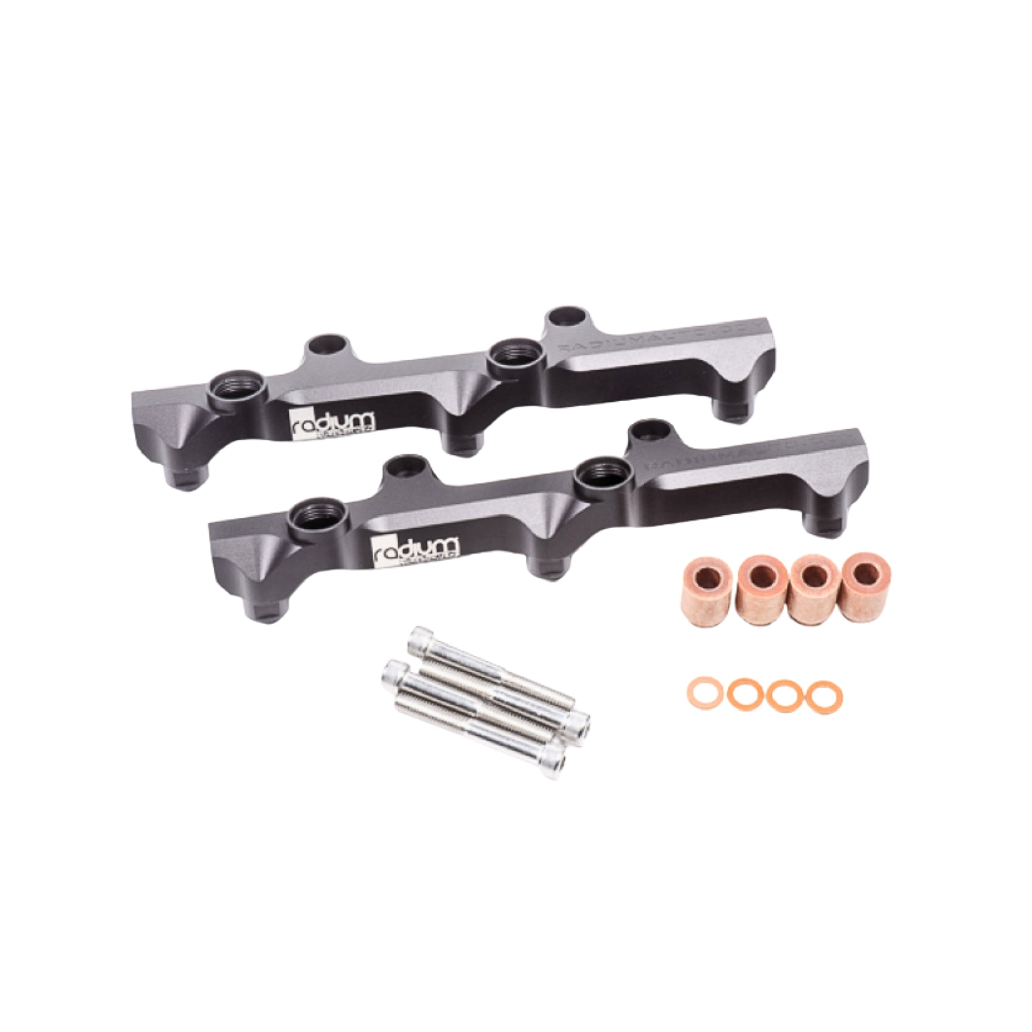Radium Engineering fuel rail kit for Nissan R35 GT-R – top-feed conversion for high-flow fuel systems