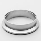 Metallic V-Band Ferrule Male on a light gray background